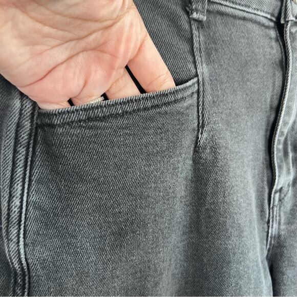 AYR Sz 31 The Beat Barrel Leg Jeans Uni Black Jeans - Picture 6 of 9